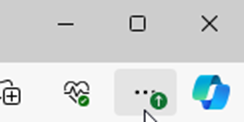 Edge Einstellungen öffnen