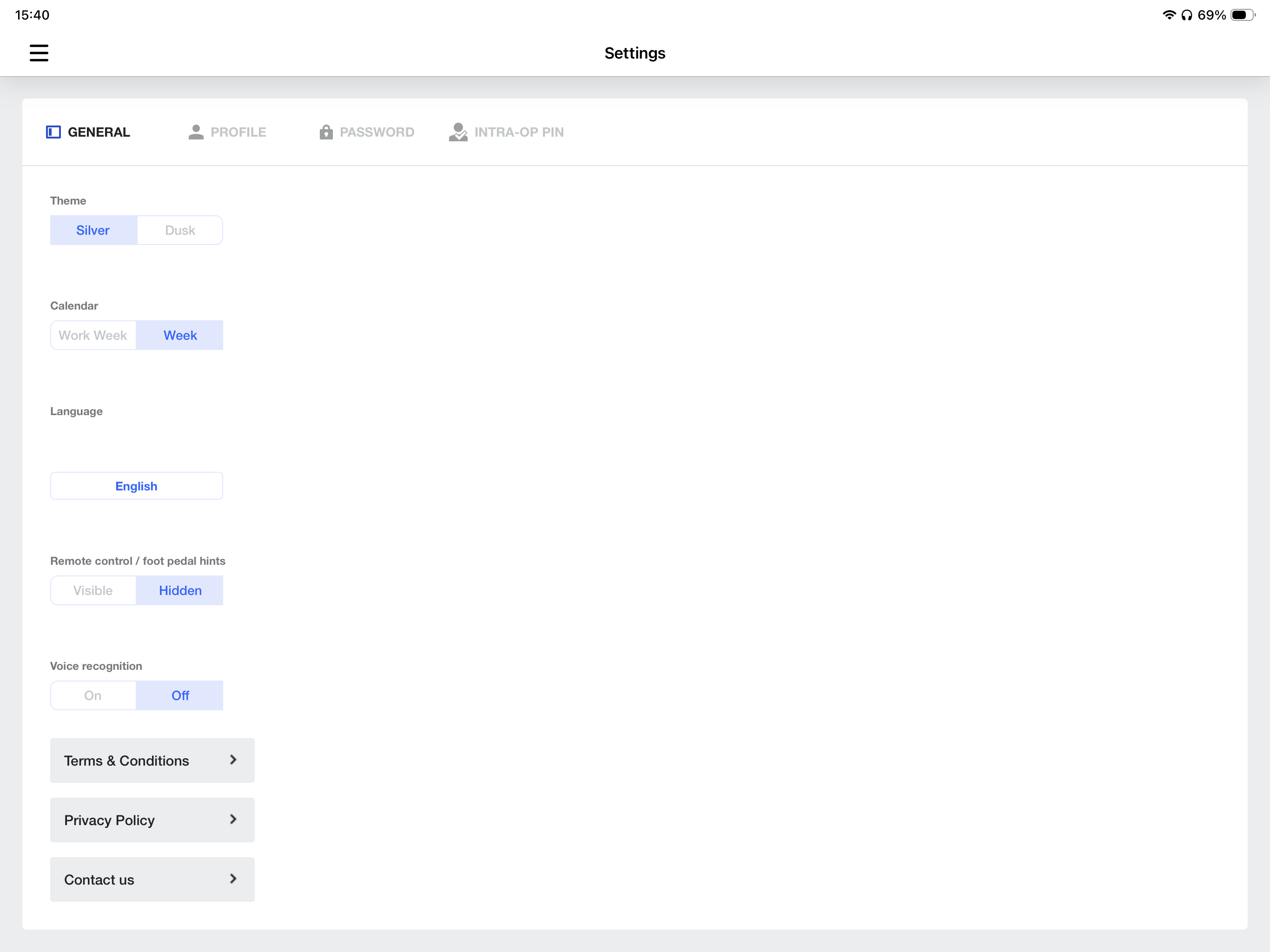 Silver theme