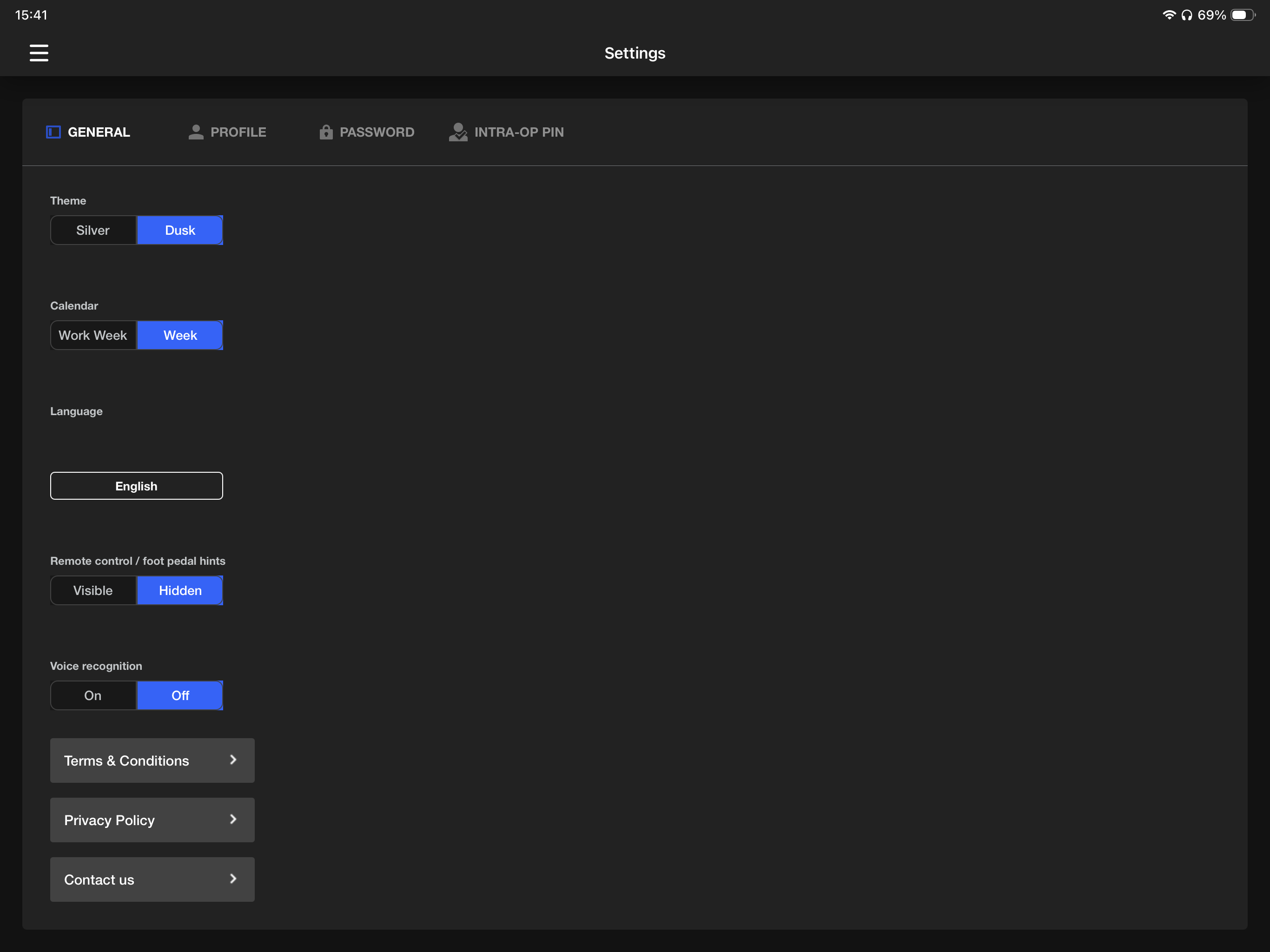 Dusk theme
